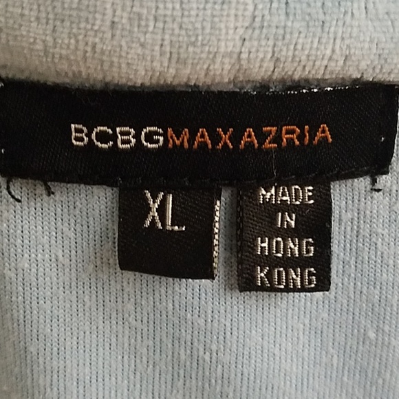 BCBG light blue velour jacket - Picture 4 of 5